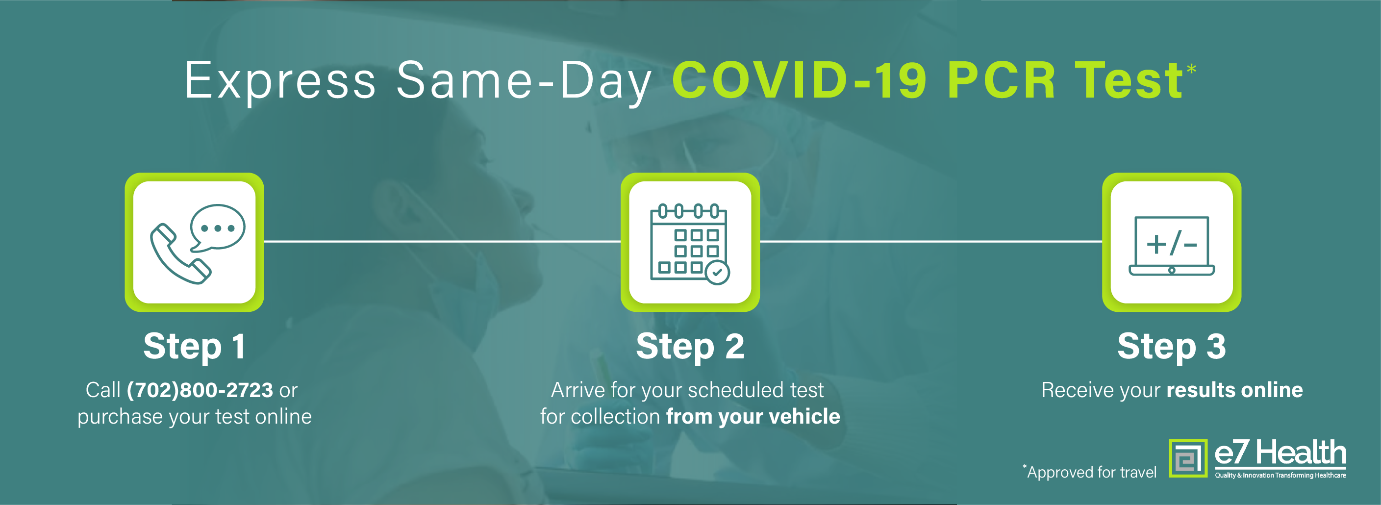 Express - Same Day Covid-19 PCR Testing